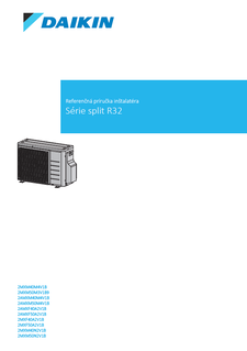 2MXM-M9,2AMXM-M,2AMXF-A,2MXF-A,2MXM-N_4PSK600463-2C_Installer reference guide_Slovakian download